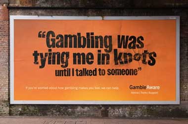 Let's open up about gambling campaign