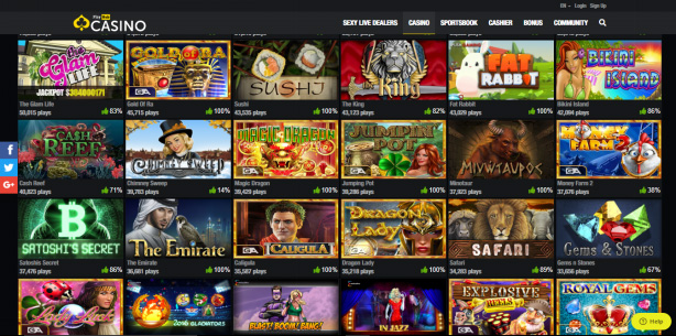 playhub casino screenshot